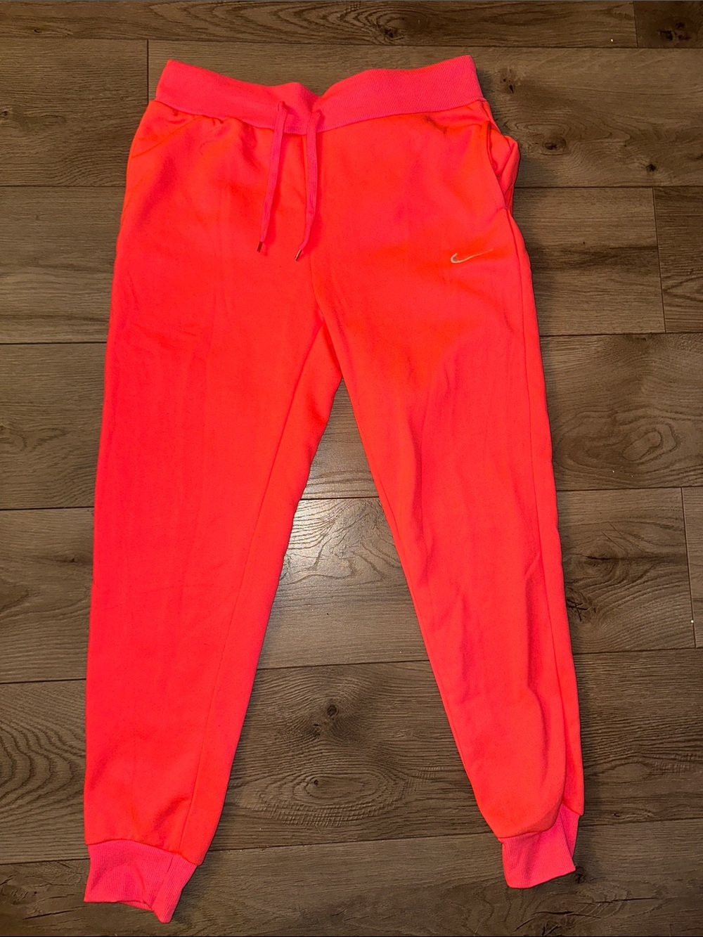 Nike Neon Coral Jogger Pants